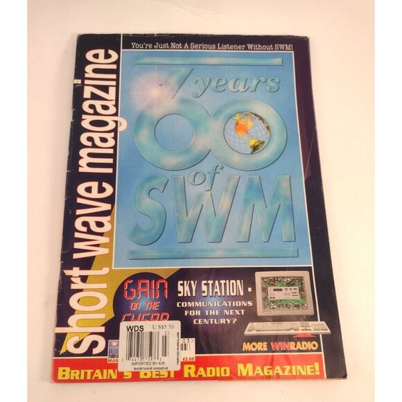 Short Wave Magazine March 1997 Sky Nation Radio Computers VTG British - Picture 1 of 8